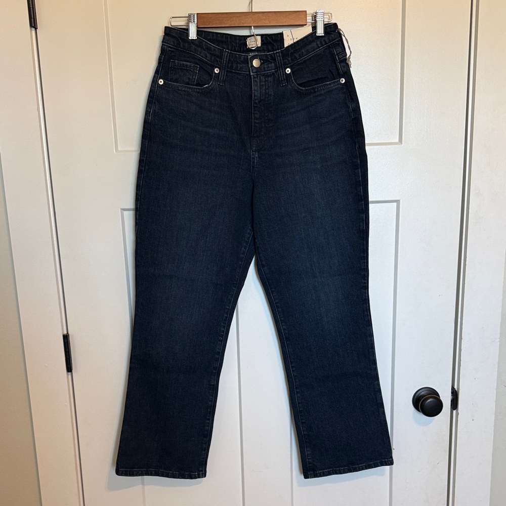 ‘a new day’ Dark Blue high rise Straight Leg Jeans women’s 8R NWT